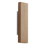 Wall Light | Rotatable Acrylic Shade & Wood | 3 Sizes
