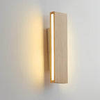 Wall Light | Rotatable Acrylic Shade & Wood | 3 Sizes