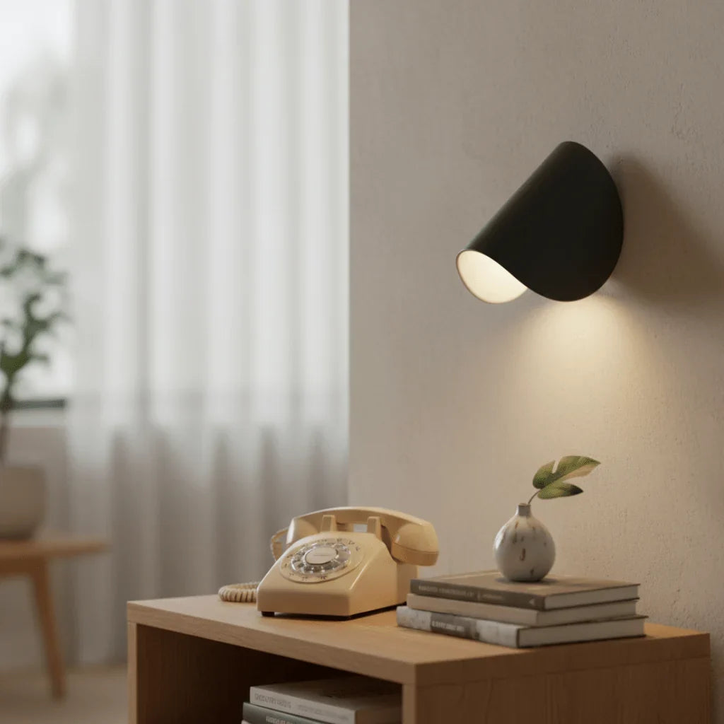 Wall Light | Rotatable Metal Frame & Integrated Warm White LED