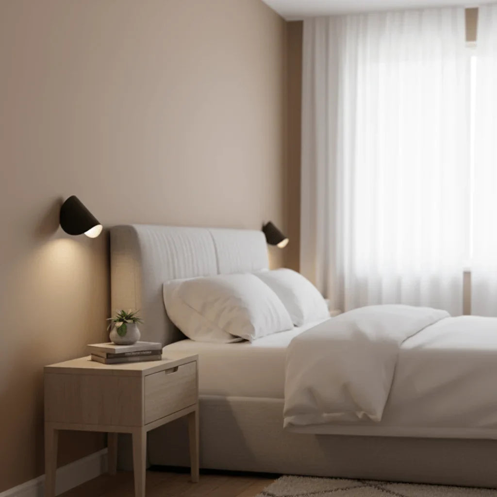 Wall Light | Rotatable Metal Frame & Integrated Warm White LED