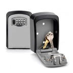 Wall-Mounted Key Safe | Weatherproof Zinc Alloy & Adjustable Combination Lock | 12 x 8 x 4 cm