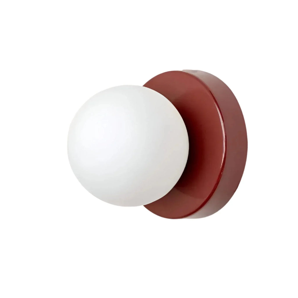 Wall Sconce | Nordic Glass & Metal Integrated LED