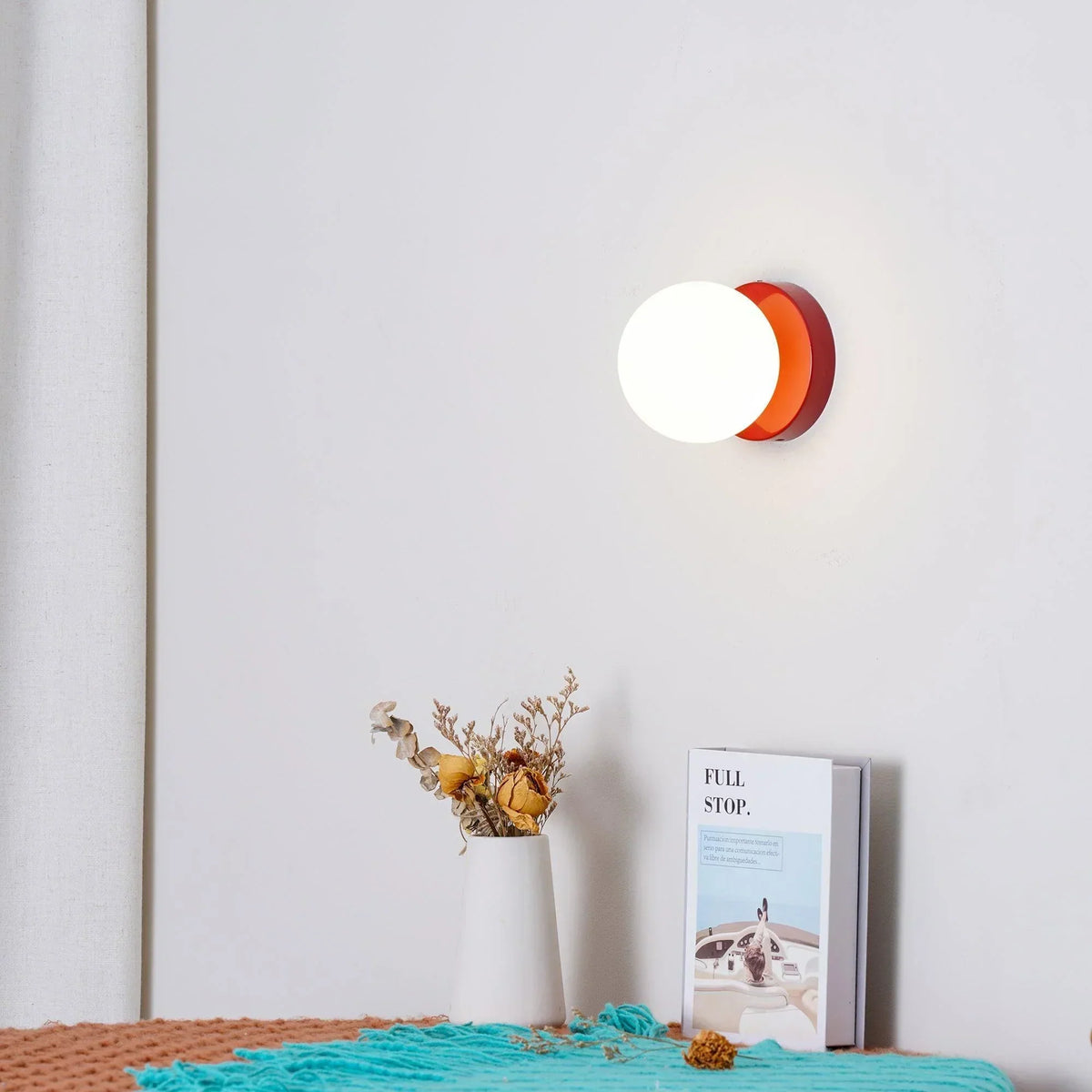 Wall Sconce | Nordic Glass & Metal Integrated LED