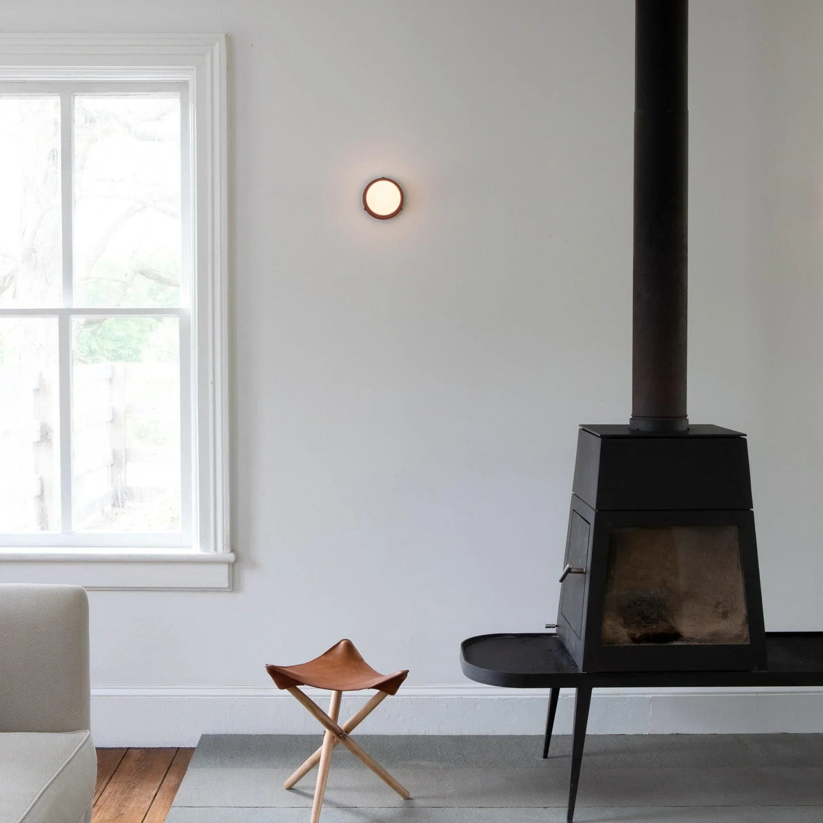 Wall Sconce | Nordic Glass & Metal Integrated LED