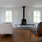 Wall Sconce | Nordic Glass & Metal Integrated LED