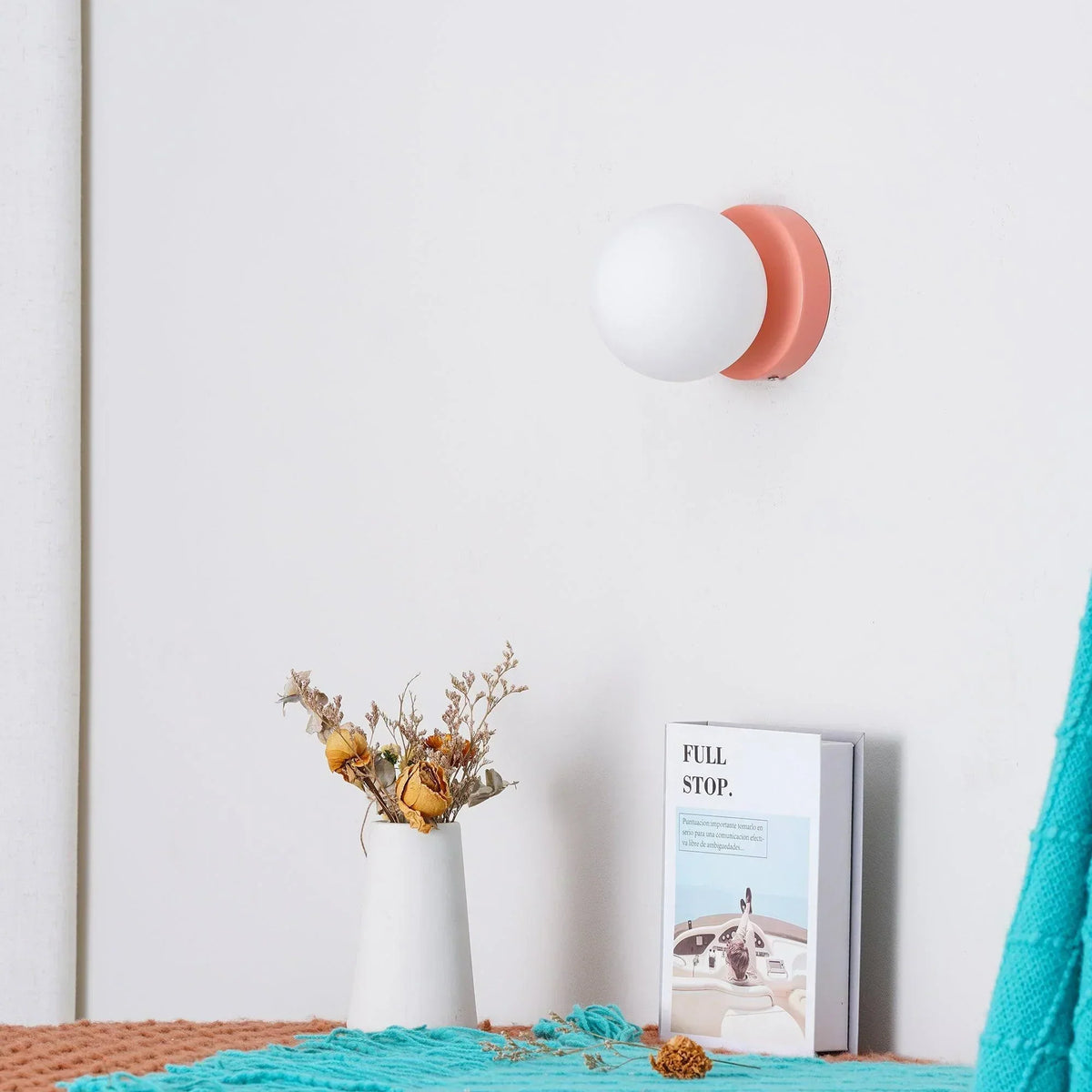 Wall Sconce | Nordic Glass & Metal Integrated LED