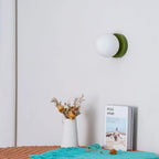 Wall Sconce | Nordic Glass & Metal Integrated LED