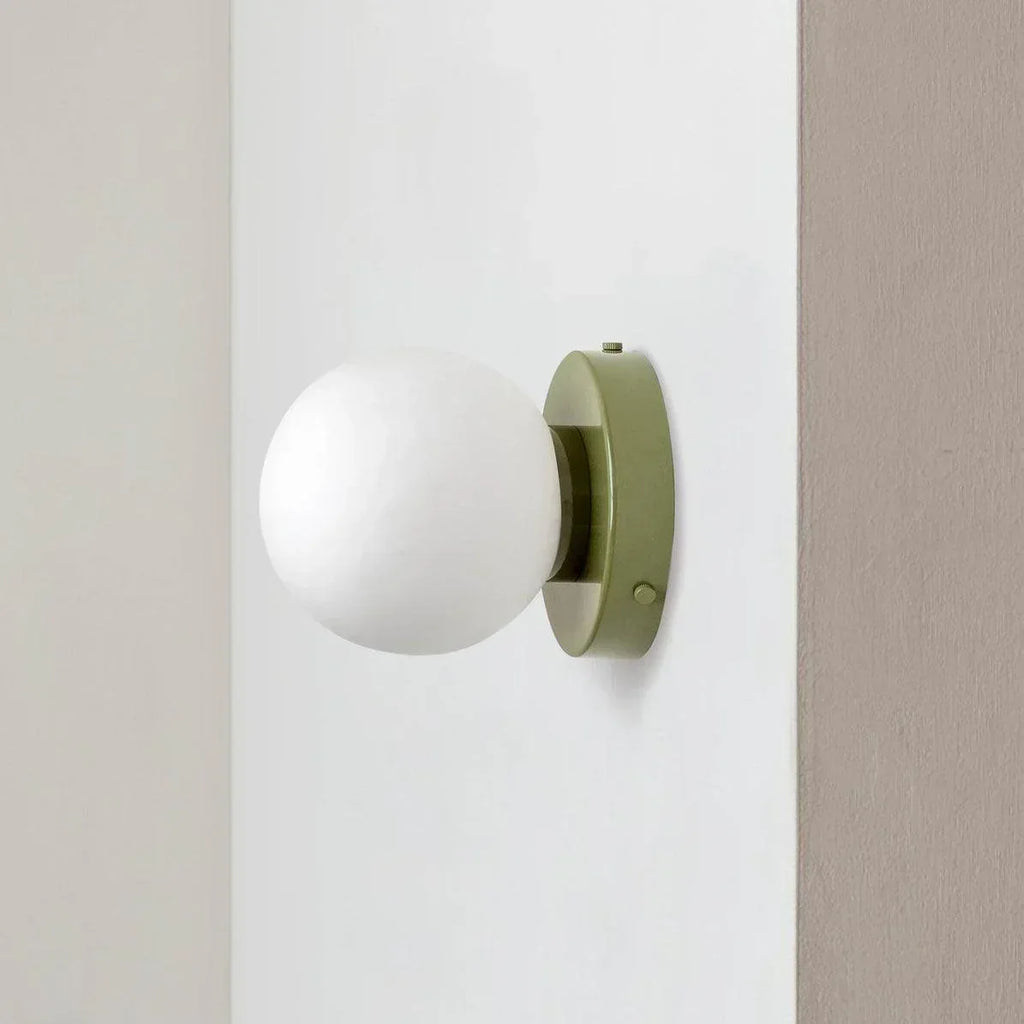 Wall Sconce | Nordic Glass & Metal Integrated LED