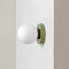 Wall Sconce | Nordic Glass & Metal Integrated LED