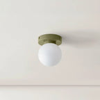 Wall Sconce | Nordic Glass & Metal Integrated LED
