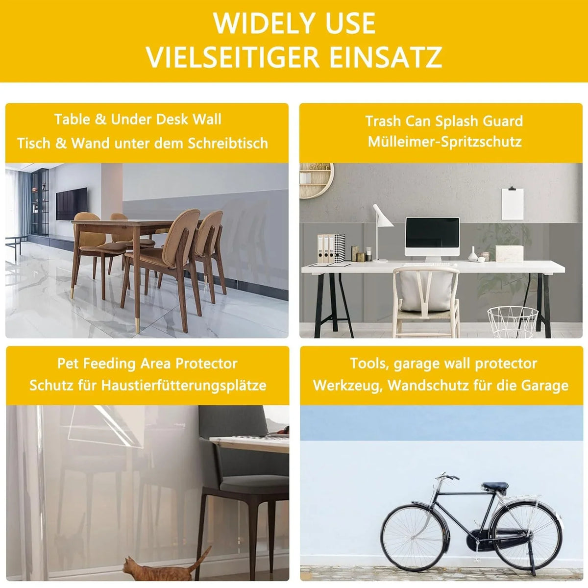 Wall Sticker | Electrostatic & Residue-Free | 45/60 x 300 cm