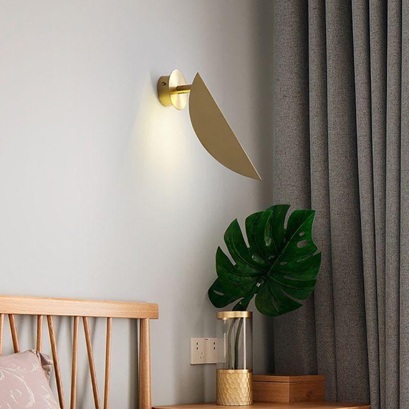 Wandleuchte | Goldfarbenes Finish & 3000K Warmes Licht