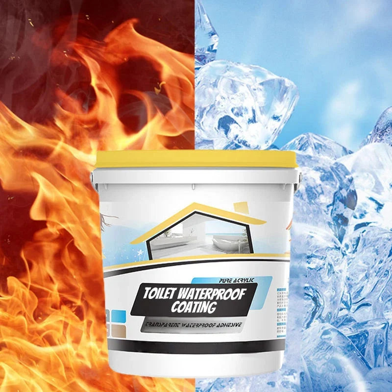 Waterproof Sealant | Crystal Clear & Weather-Resistant Acrylic | Precision Nozzle