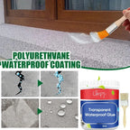 Waterproof Sealant | Transparent, Paintable & Water-Resistant | Includes Brush