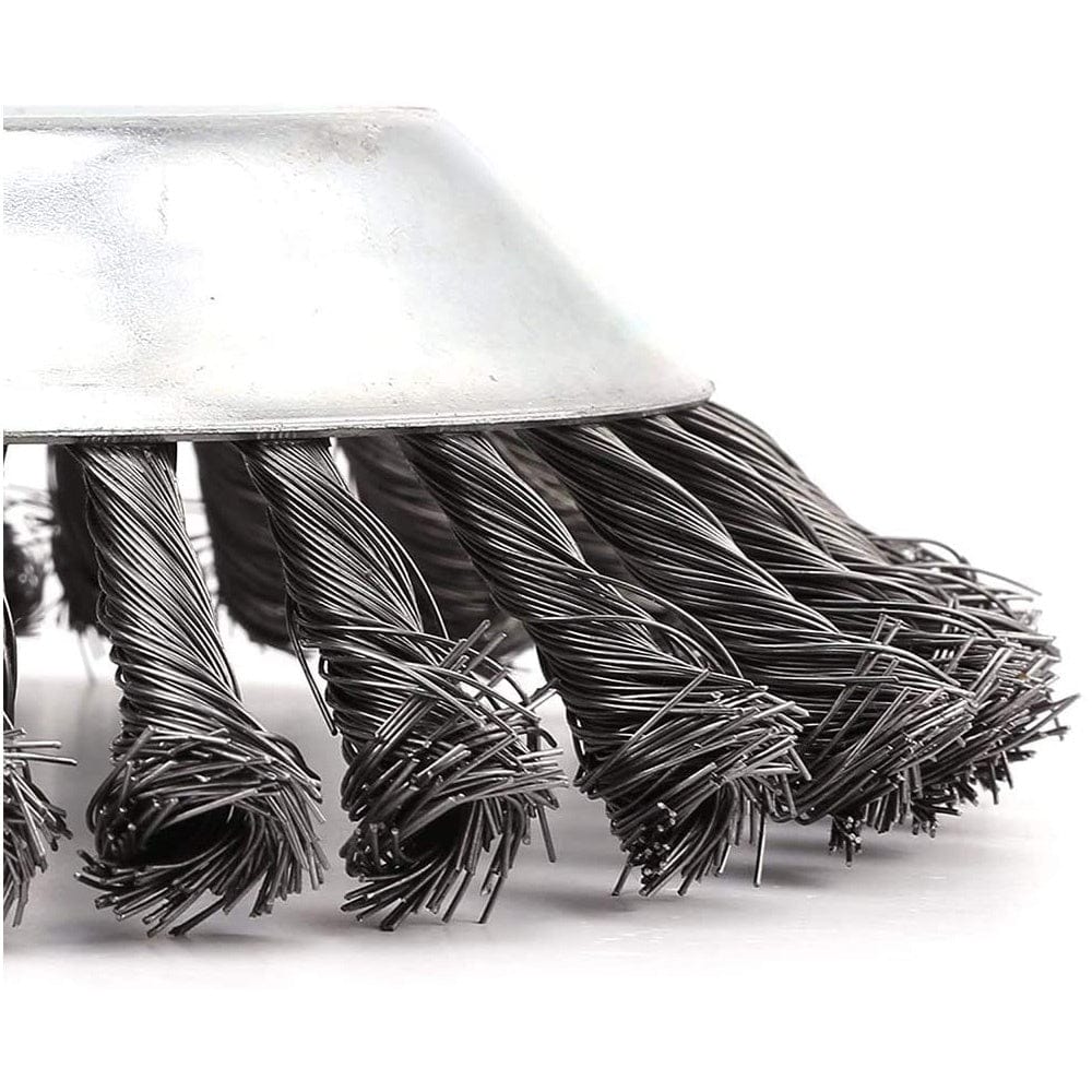 Weed Trimmer Attachment | 36 Braided Carbon Steel Heads | Fits Most Trimmers