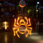 Window Lights | Battery-Powered LED Silhouettes | Pumpkin, Bat & Ghost
