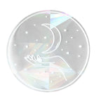 Window Sticker | 3D Prism Rainbow, Static Cling & Repositionable