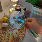 Window Sticker | 3D Prism Rainbow, Static Cling & Repositionable