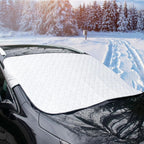 Windshield Cover | Aluminum-Coated Polyester & Magnetic Edges | Universal Fit