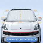 Windshield Cover | Aluminum-Coated Polyester & Magnetic Edges | Universal Fit