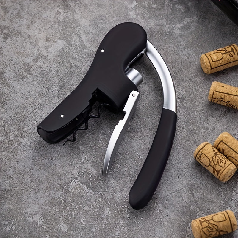 Wine Corkscrew | Lever Mechanism & Ergonomic Handle