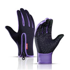 Winter Gloves | Waterproof & Windproof Fleece-Lined
