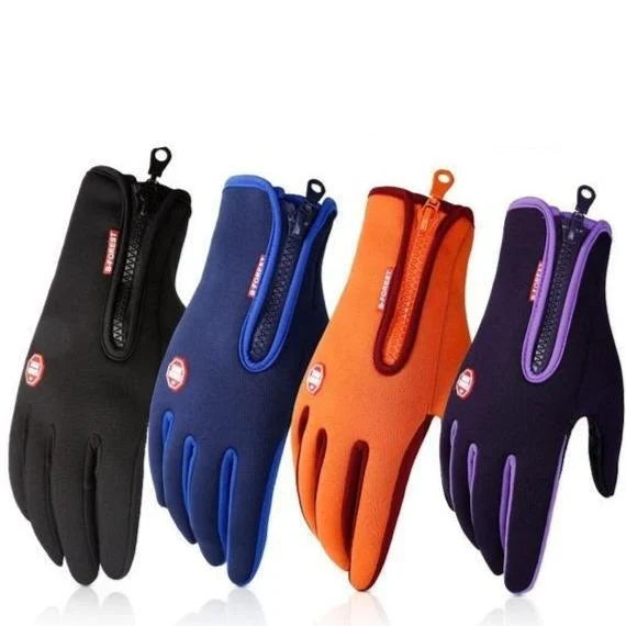 Winter Gloves | Waterproof & Windproof Fleece-Lined