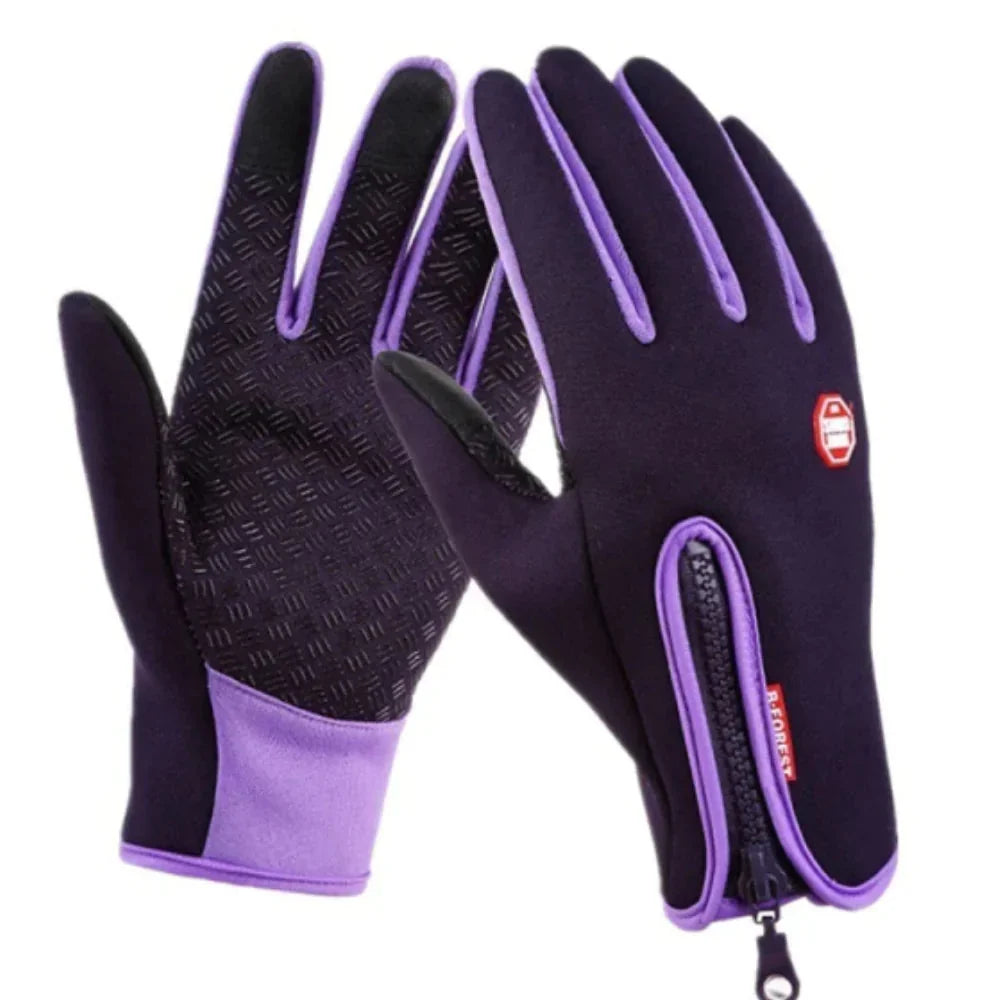 Winter Gloves | Waterproof & Windproof Fleece-Lined