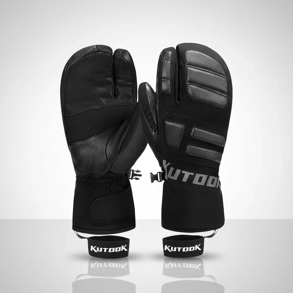 Winter Mittens | Insulated, Wind & Water-Repellent | Ergonomic Grip