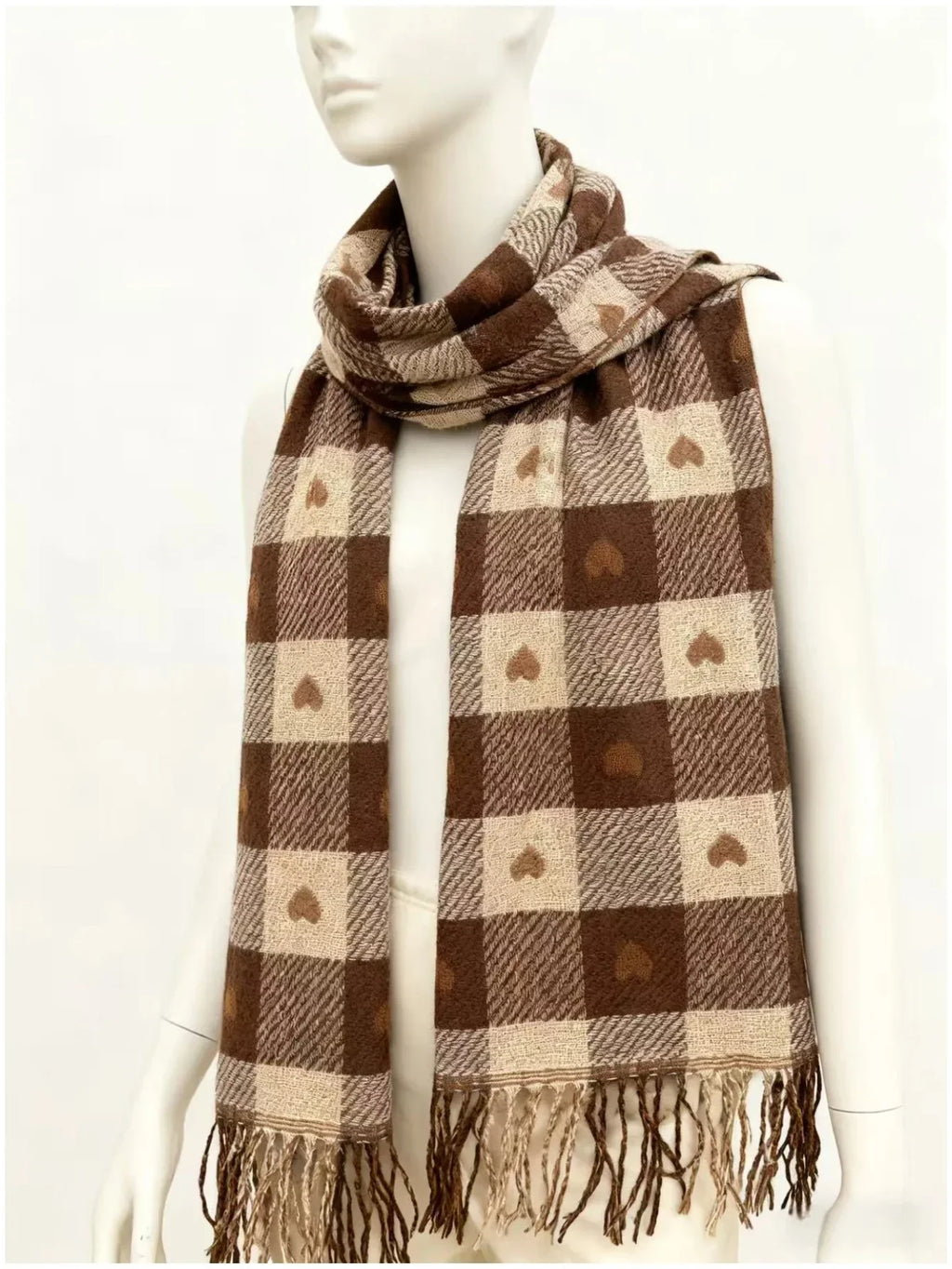 Winter Scarf | Wool & Cashmere Blend | 70 x 200 cm