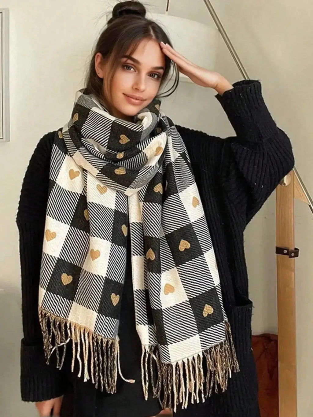 Winter Scarf | Wool & Cashmere Blend | 70 x 200 cm