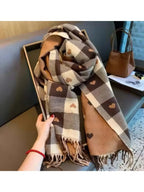 Winter Scarf | Wool & Cashmere Blend | 70 x 200 cm