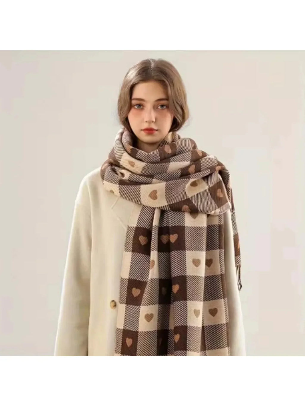Winter Scarf | Wool & Cashmere Blend | 70 x 200 cm