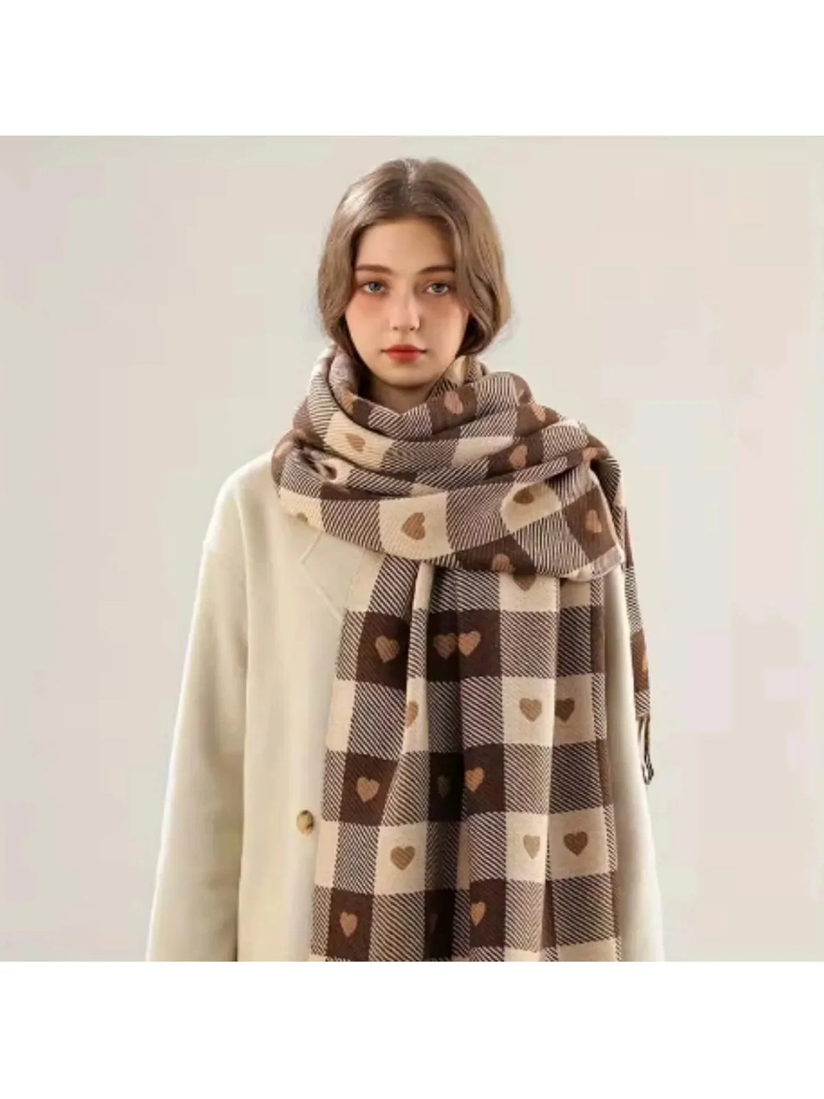 Winter Scarf | Wool & Cashmere Blend | 70 x 200 cm