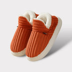 Winter Slippers | Plush Cotton Lining & Non-Slip Rubber Sole