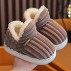 Winter Slippers | Plush Cotton Lining & Non-Slip Rubber Sole