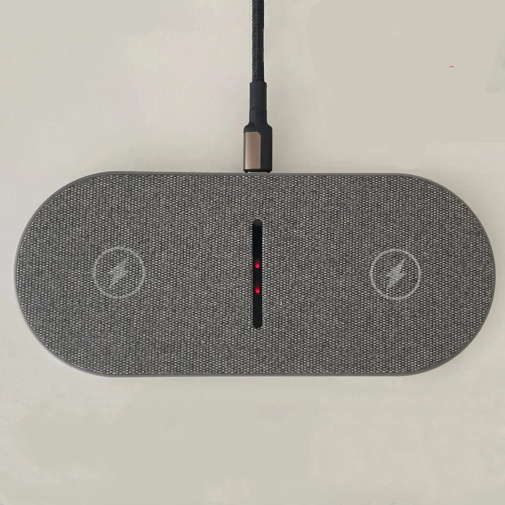 Wireless Charging Station | 40W Dual Fast Charging & Qi-Compatible