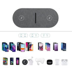 Wireless Charging Station | 40W Dual Fast Charging & Qi-Compatible