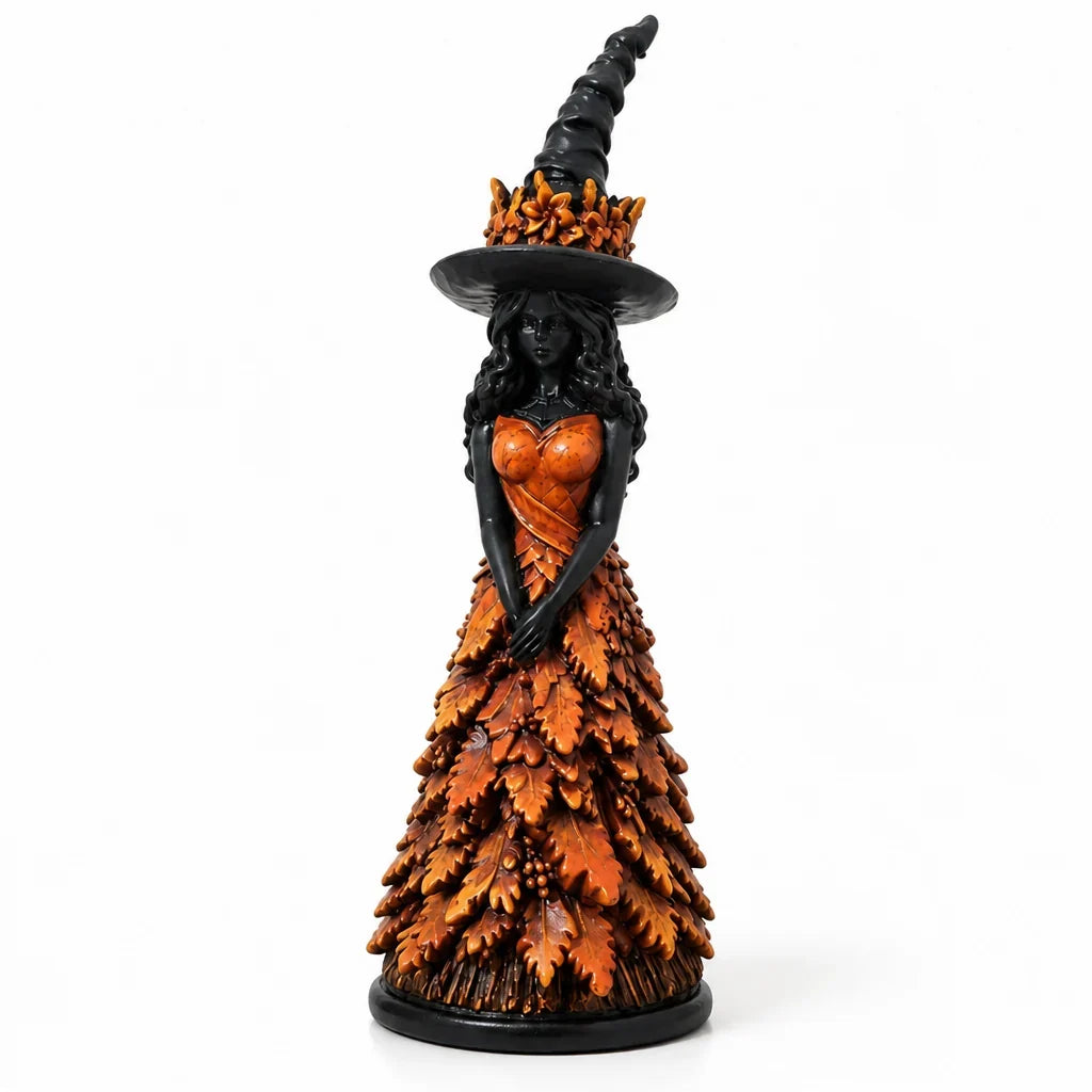 Witch Figurine | Gothic Collector-Quality Resin | 25 cm