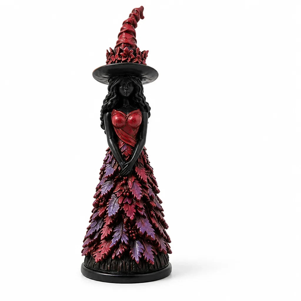 Witch Figurine | Gothic Collector-Quality Resin | 25 cm