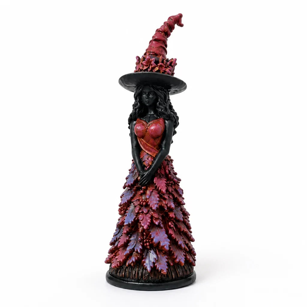Witch Figurine | Gothic Collector-Quality Resin | 25 cm