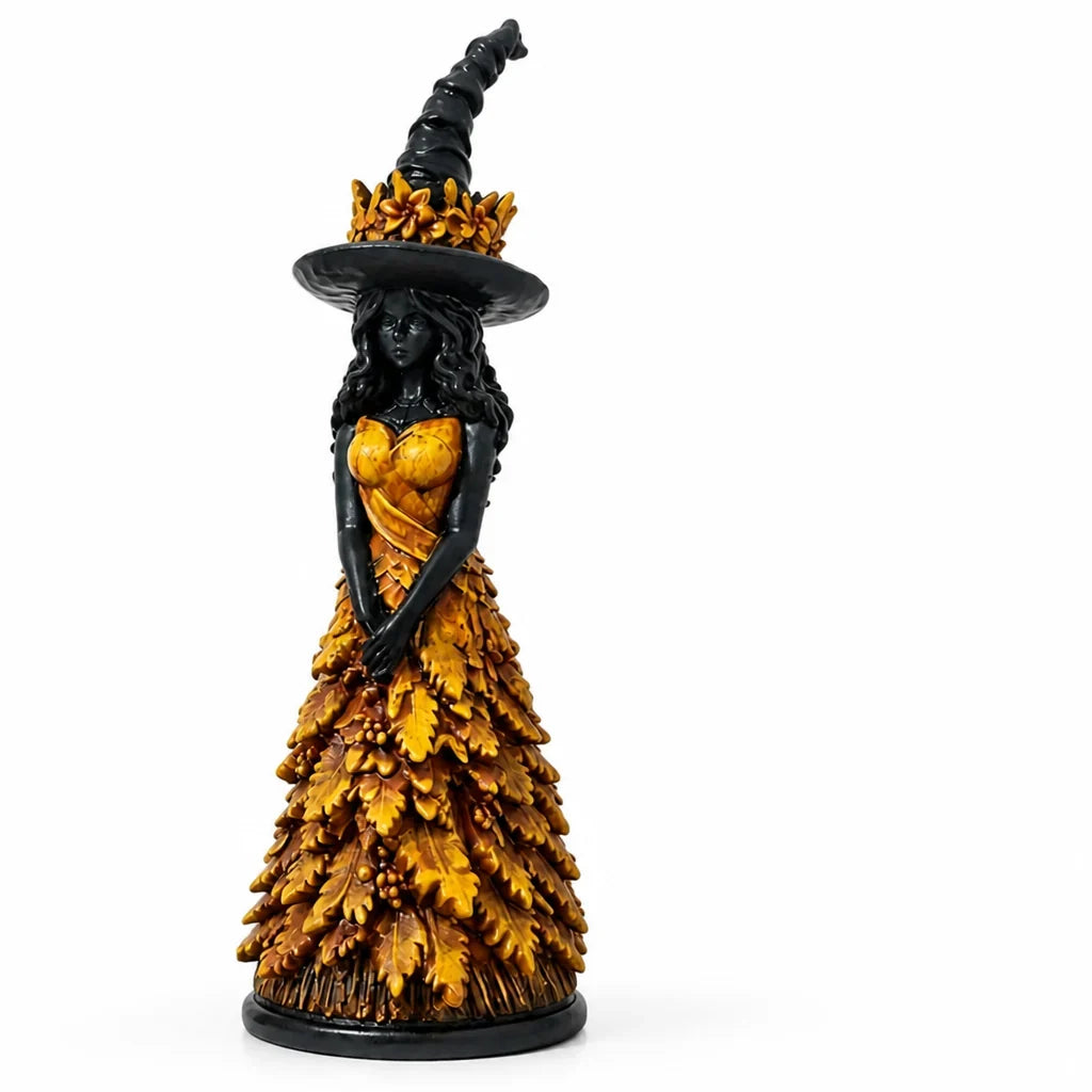 Witch Figurine | Gothic Collector-Quality Resin | 25 cm