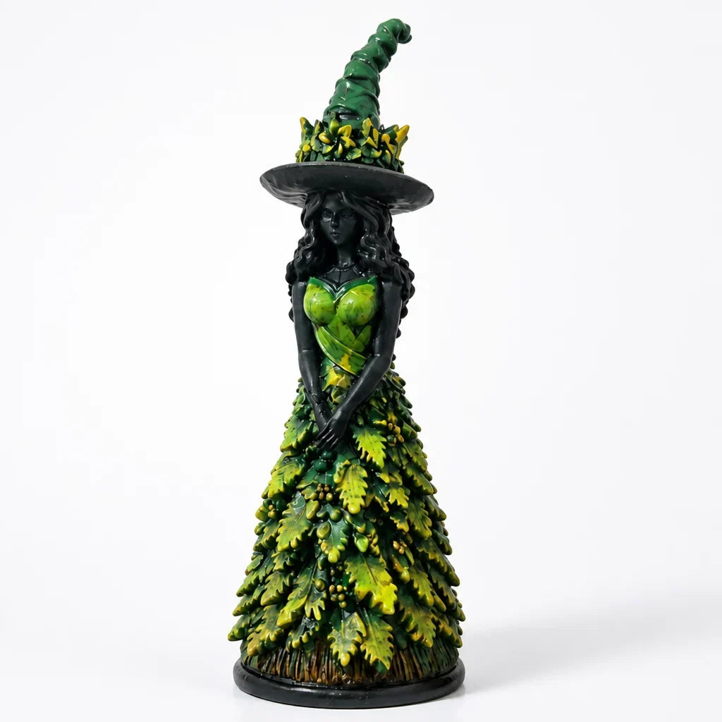 Witch Figurine | Gothic Collector-Quality Resin | 25 cm