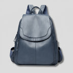 Women's Backpack | Anti-Theft & Embossed PU Leather | 26 × 12 × 30 cm