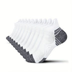Women's Compression Socks | Gentle Compression & Breathable Moisture-Wicking | 5-Pair Set
