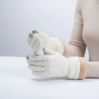 Women's Gloves | Fleece-Lined Cable-Knit & Touchscreen