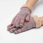 Women's Gloves | Fleece-Lined Cable-Knit & Touchscreen