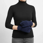 Women's Gloves | Fleece-Lined Cable-Knit & Touchscreen
