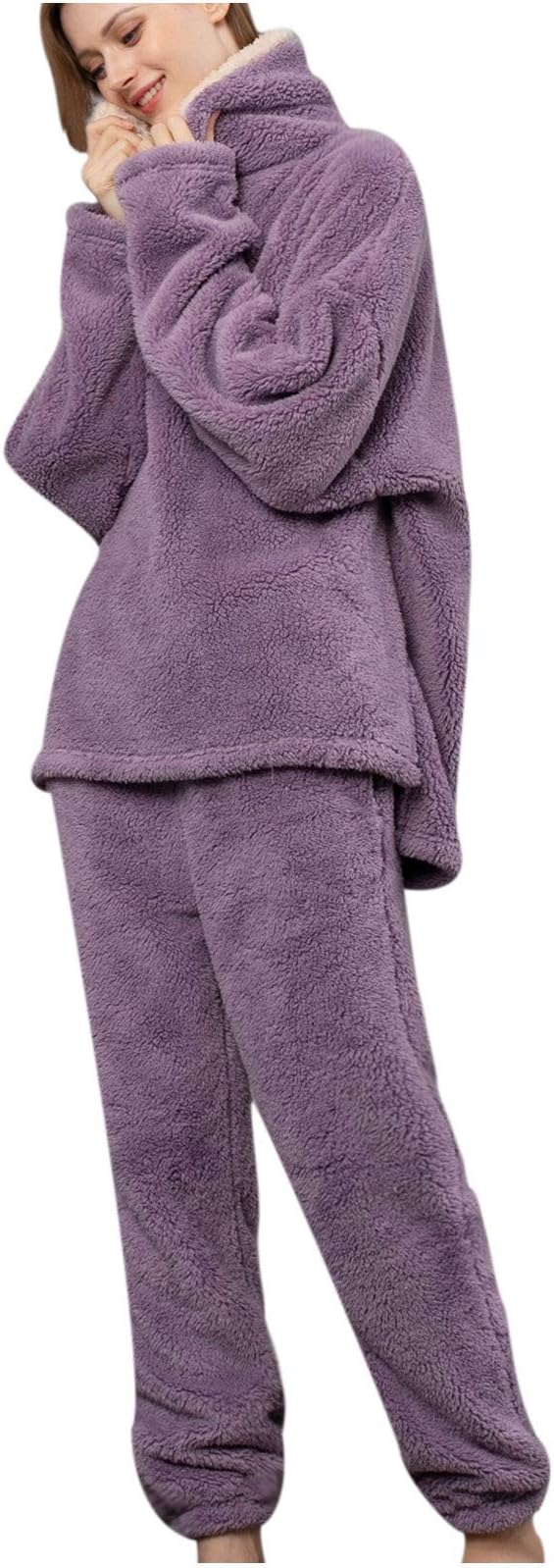 Women's Pajama Set | Ultra-Soft Sherpa Fleece