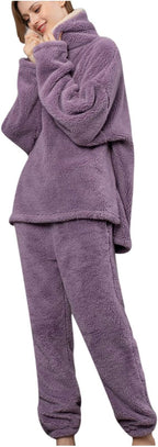 Women's Pajama Set | Ultra-Soft Sherpa Fleece